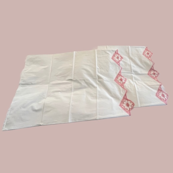 Vintage Pillow Cases/Shams, Set of Two - Picture 1 of 12